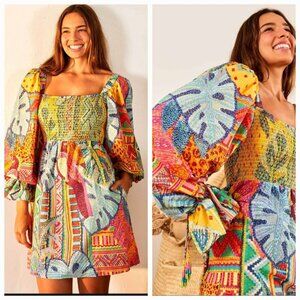 FARM Rio Colorful Mini Dress
